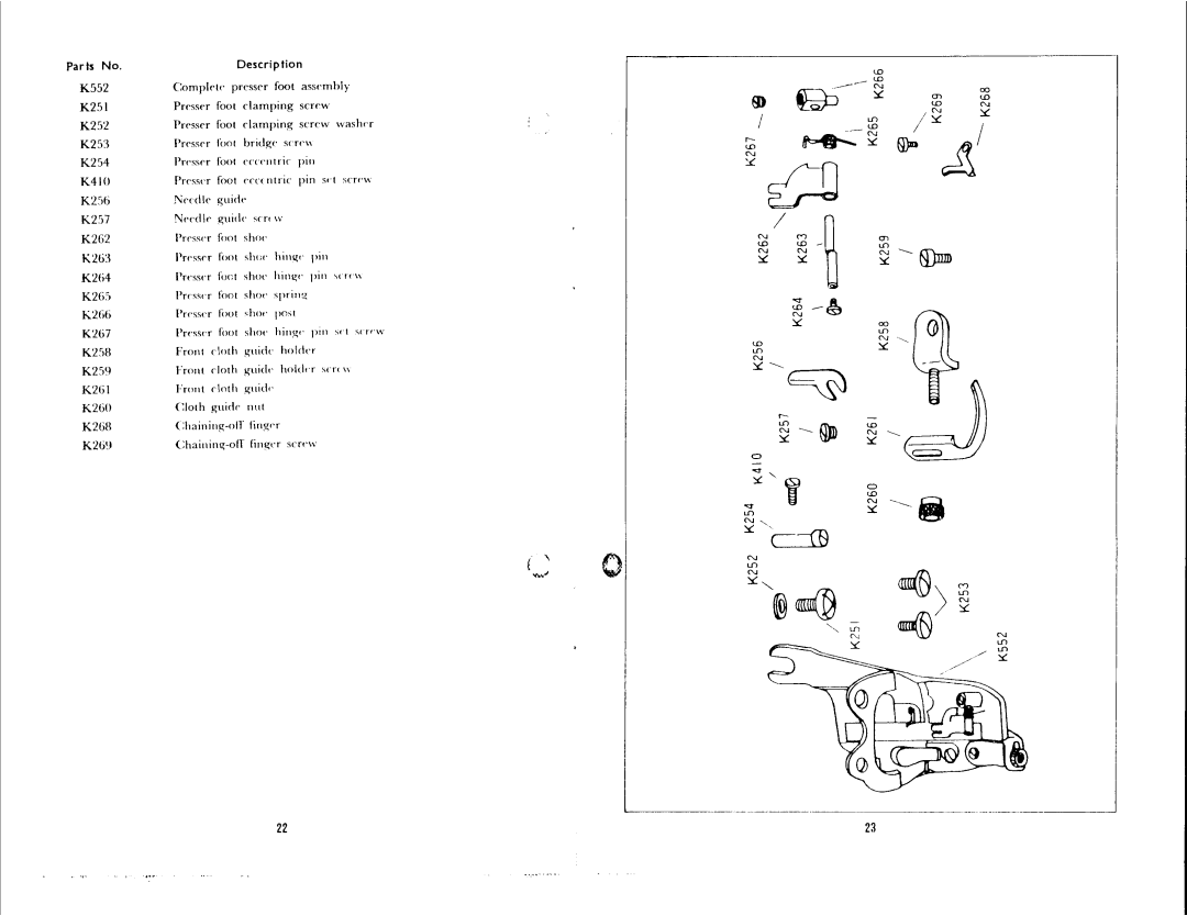 Singer 8 Class manual 