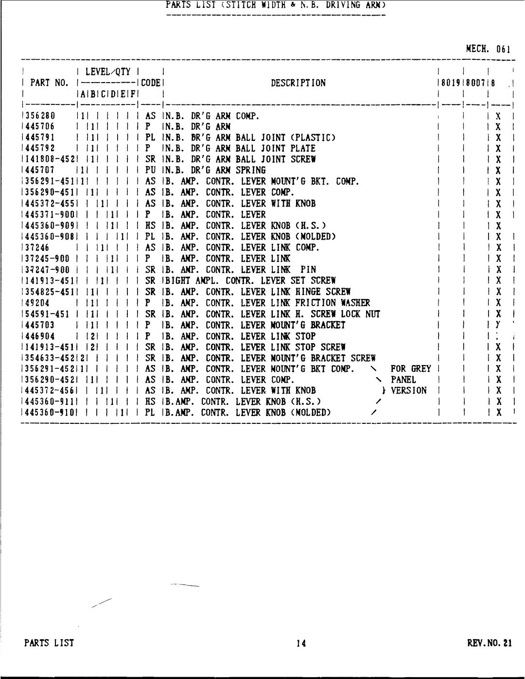 Singer 8000 Series manual 