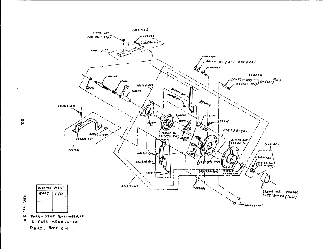 Singer 8000 Series manual 