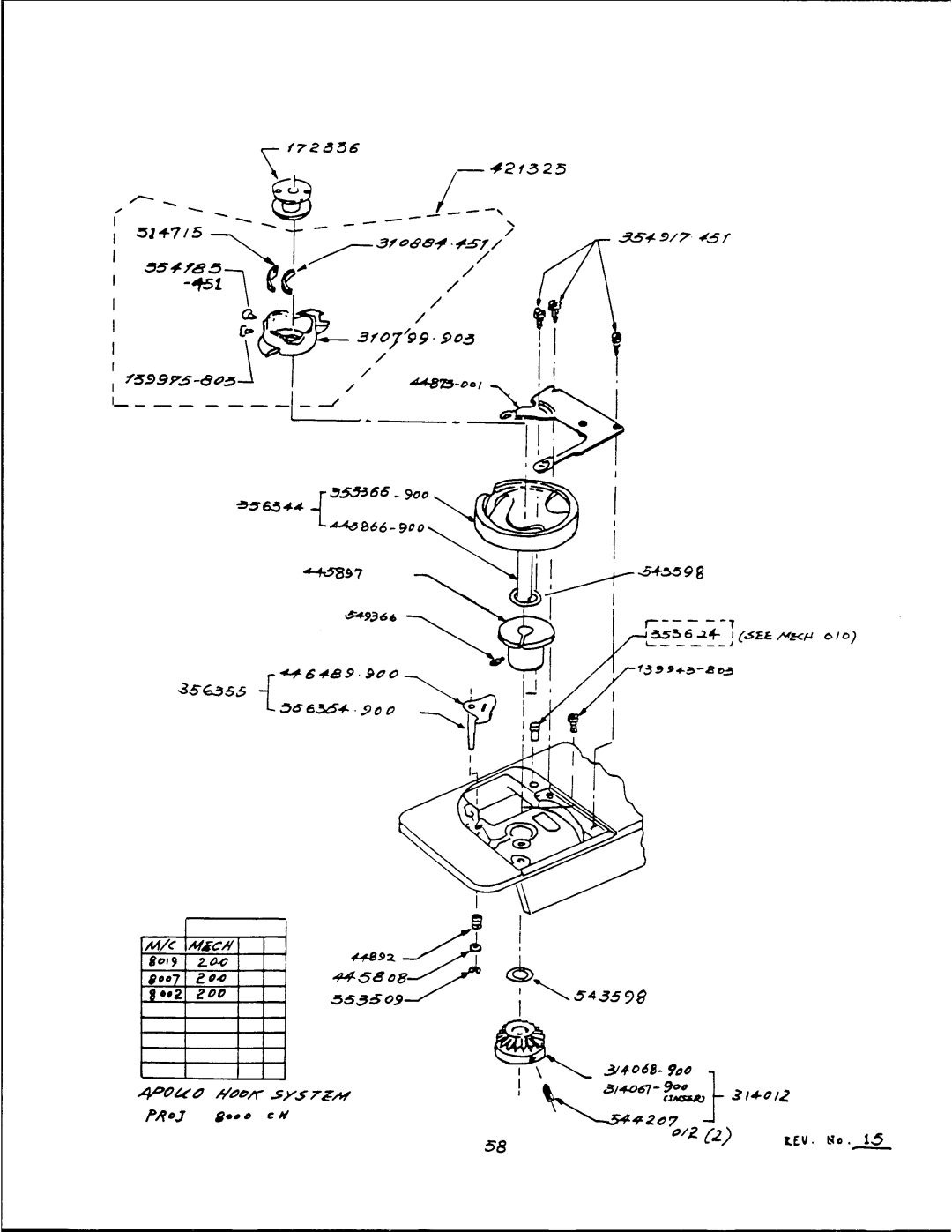 Singer 8000 Series manual 