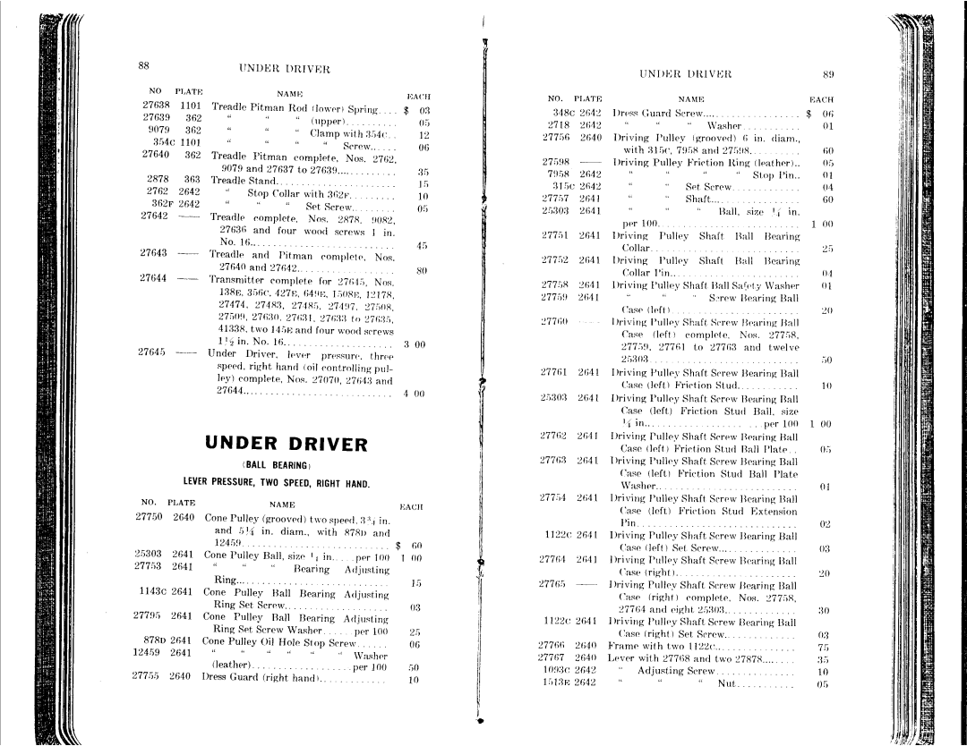 Singer 81-10 to 81-14, 81-1 to 81-6 manual 