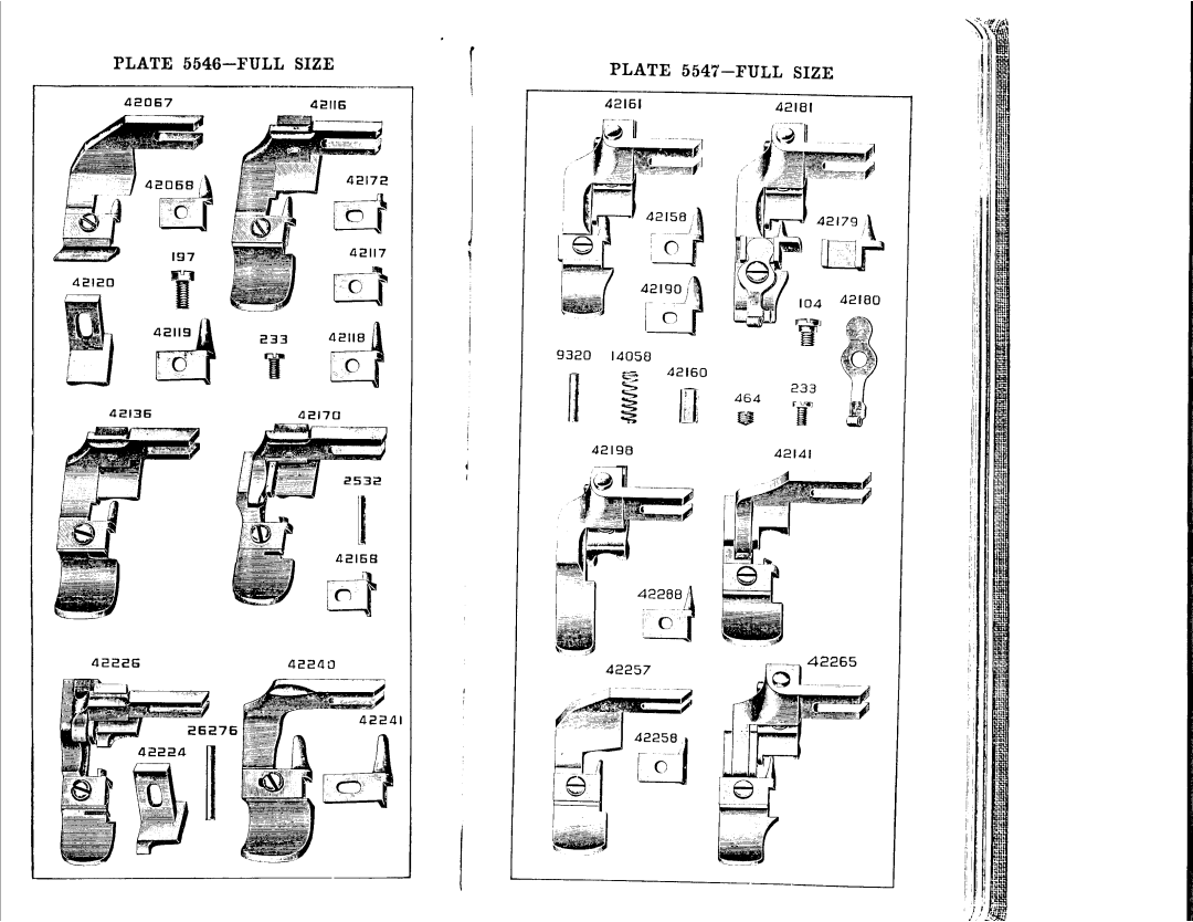 Singer 81-10 to 81-14, 81-1 to 81-6 manual 