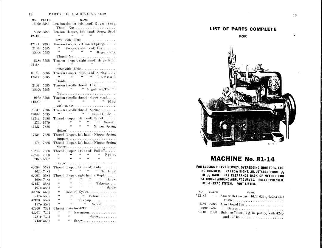 Singer 81-12 manual 