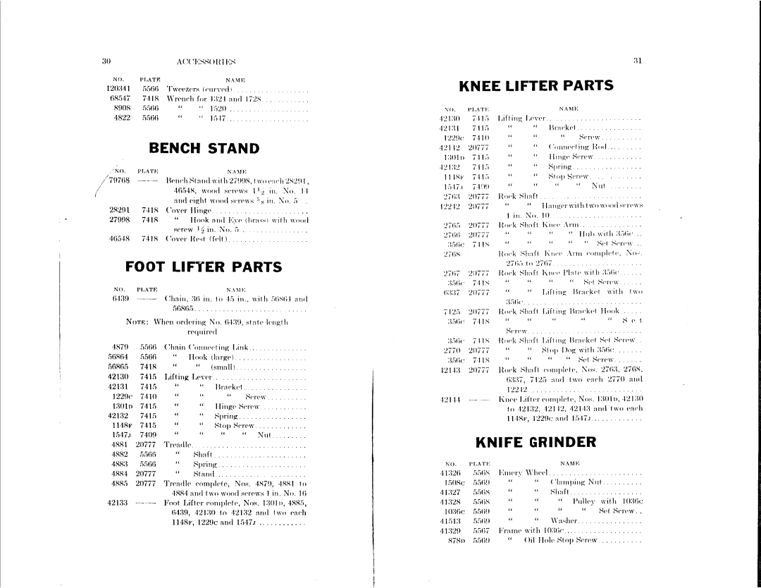 Singer 81-50, 81-52 manual 