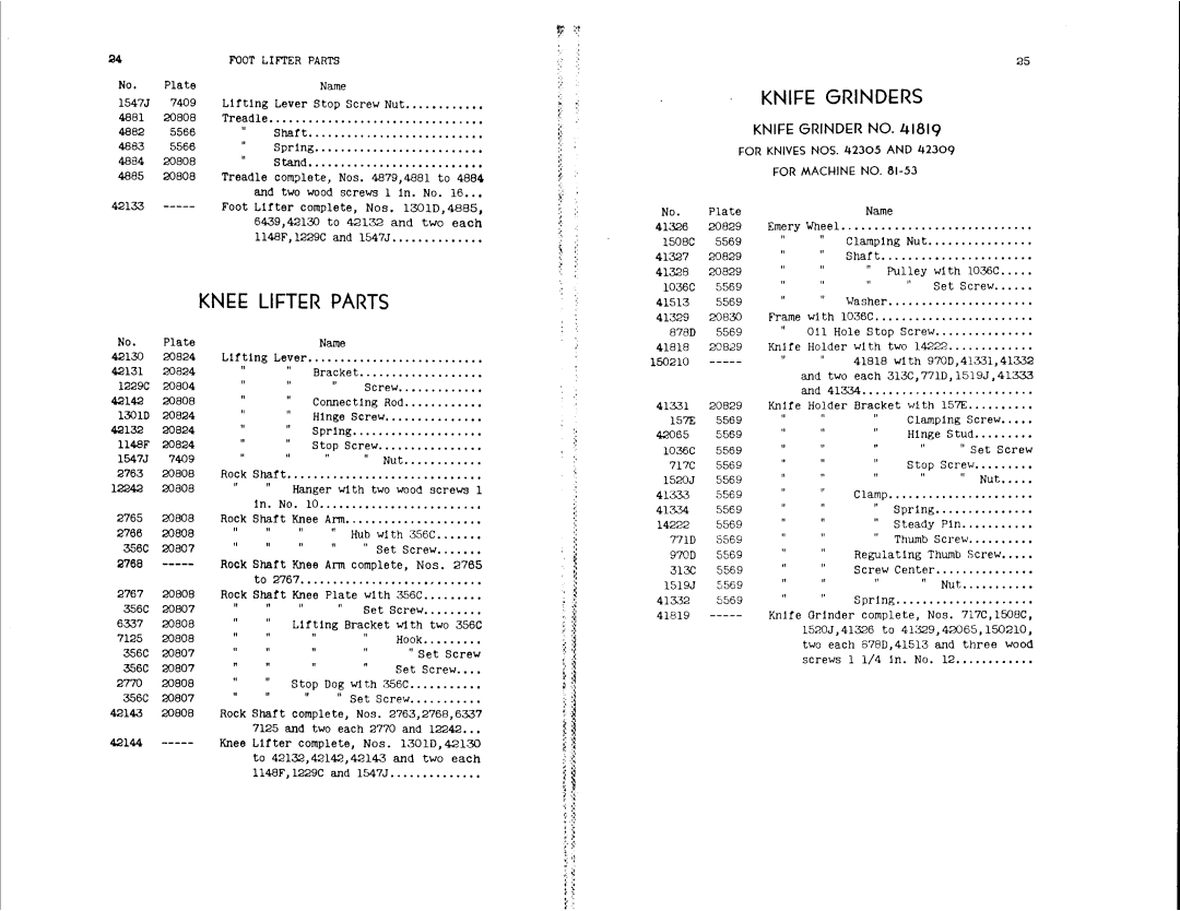 Singer 81-53, 81-56 manual 