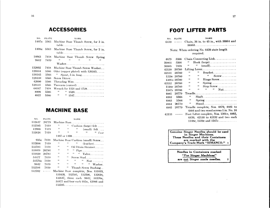 Singer 81-63 manual 