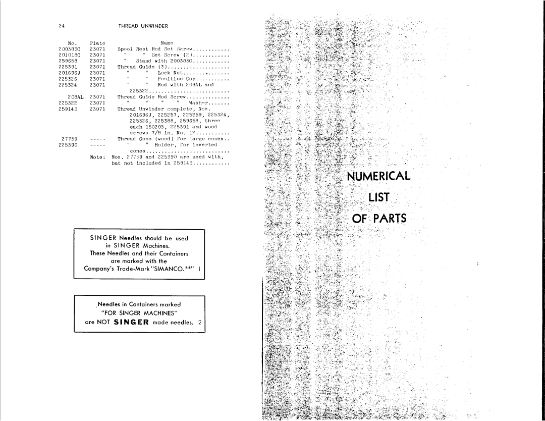 Singer 81-11, 81-7 manual 