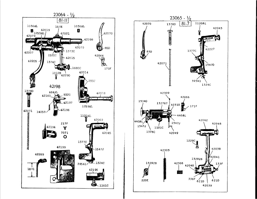 Singer 81-11, 81-7 manual 