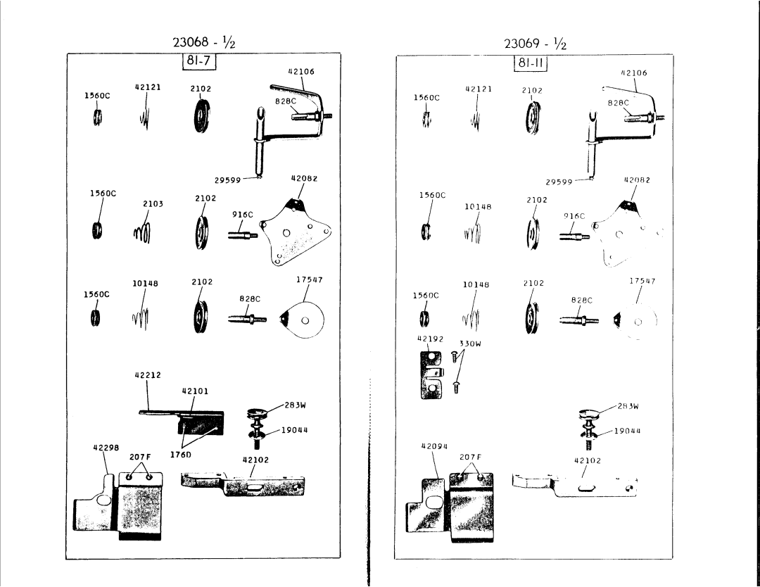 Singer 81-11, 81-7 manual 