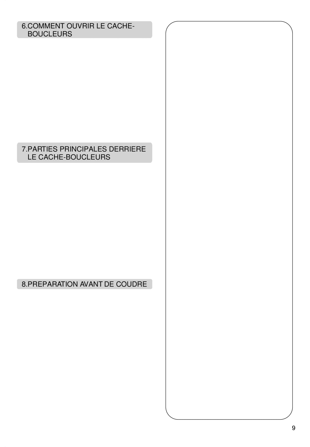 Singer 850CSH instruction manual 