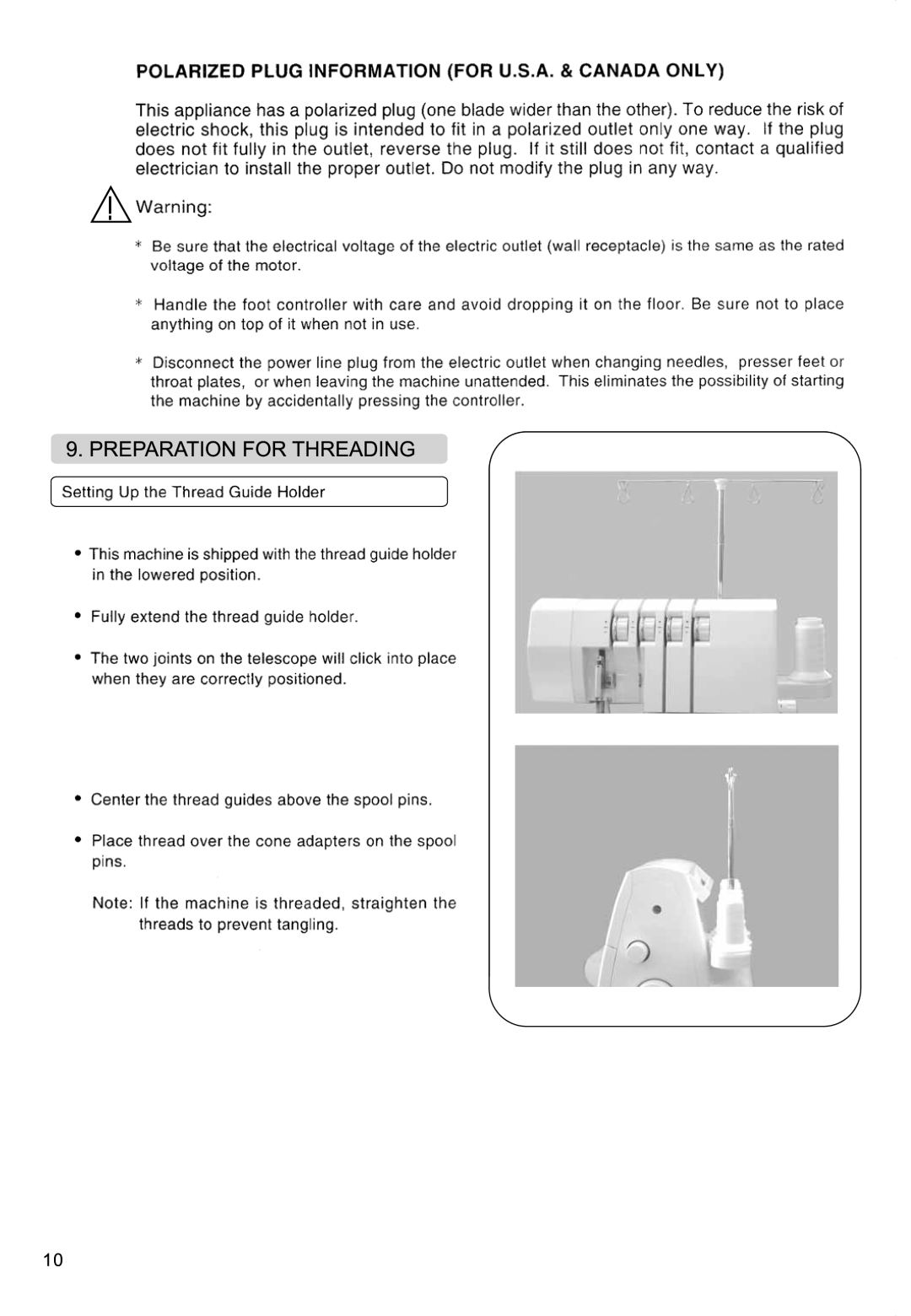 Singer 850CSH instruction manual 