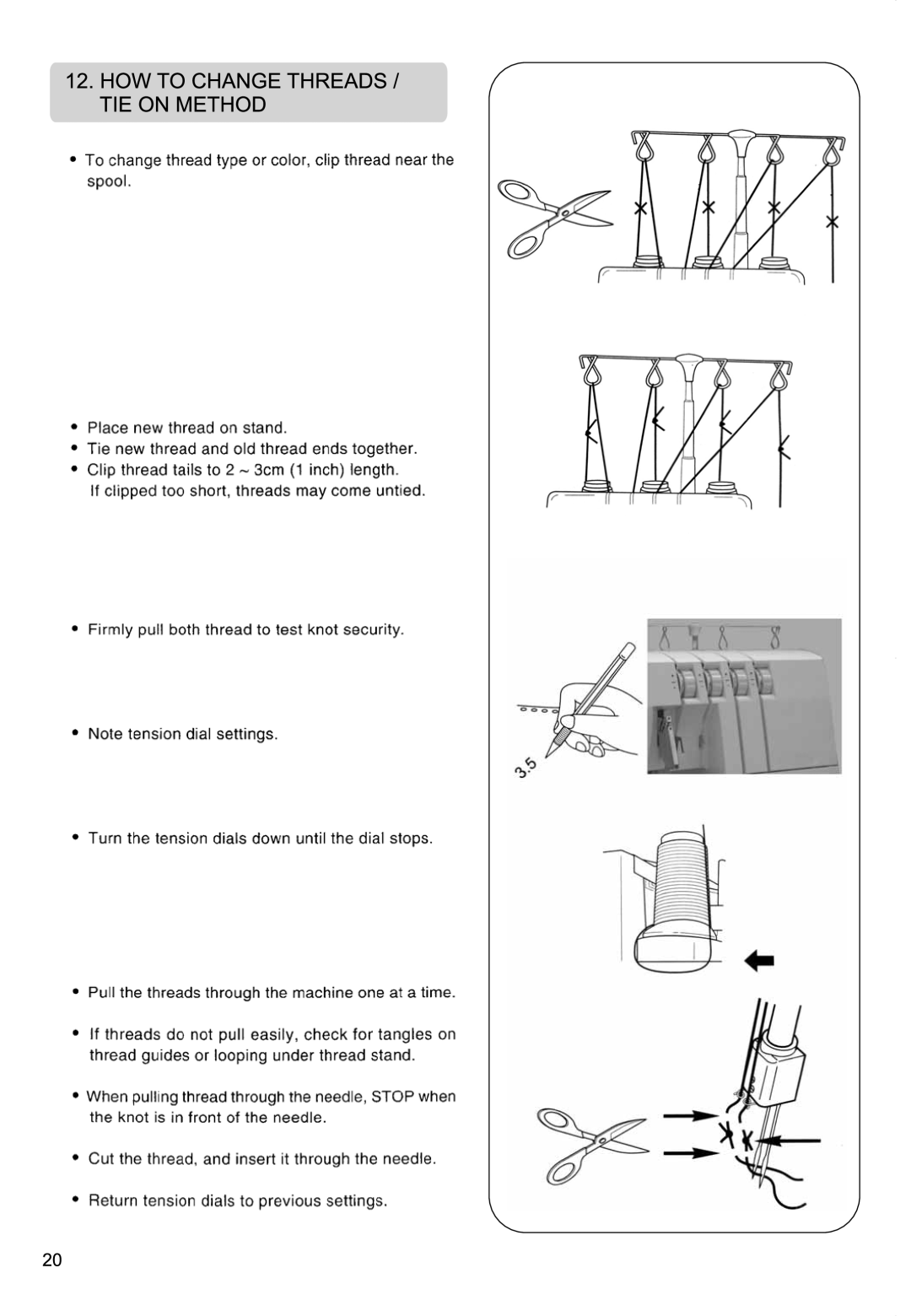 Singer 850CSH instruction manual 