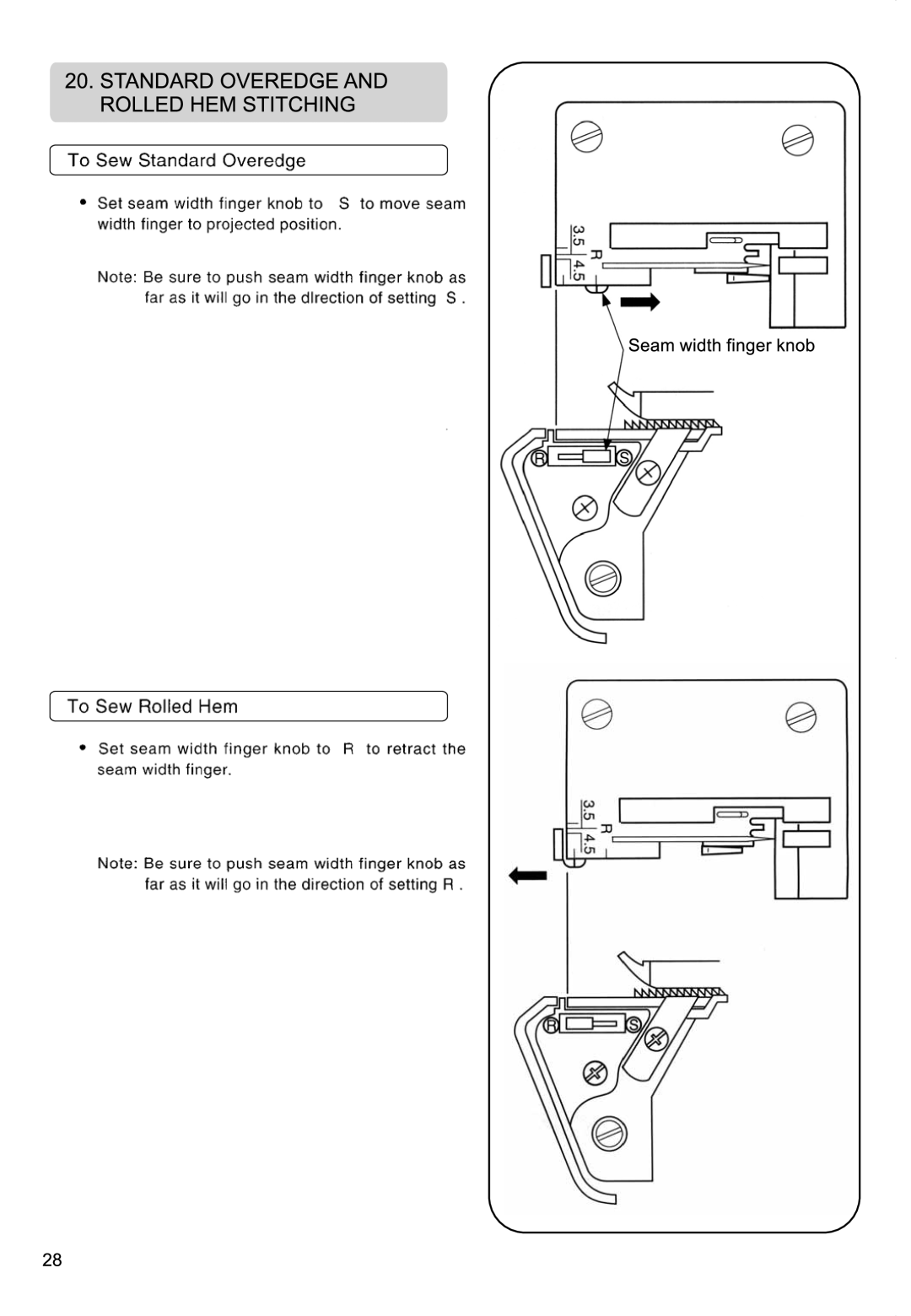 Singer 850CSH instruction manual 