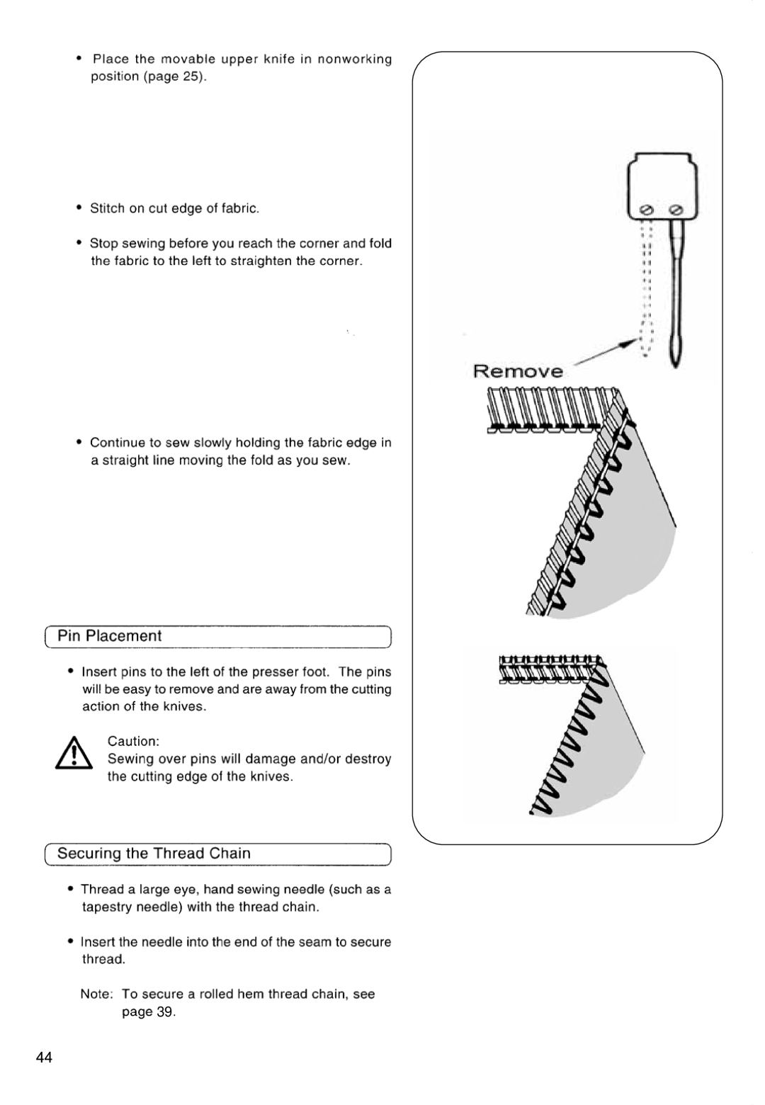 Singer 850CSH instruction manual 