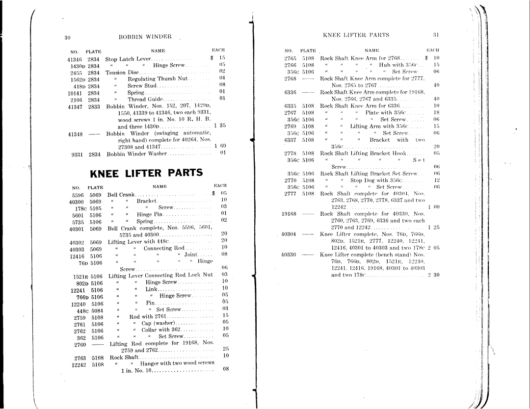 Singer 88-1, 88-3 manual 