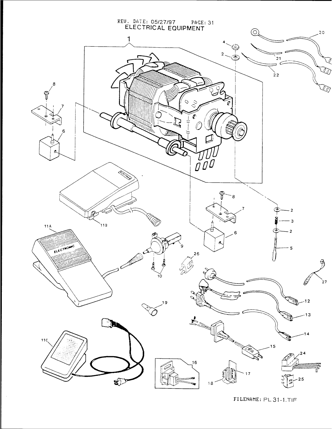 Singer 9044, 9030, 9034 manual 