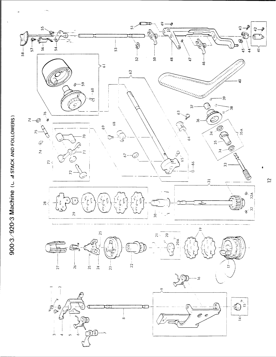 Singer 920-3, 900-3 manual 