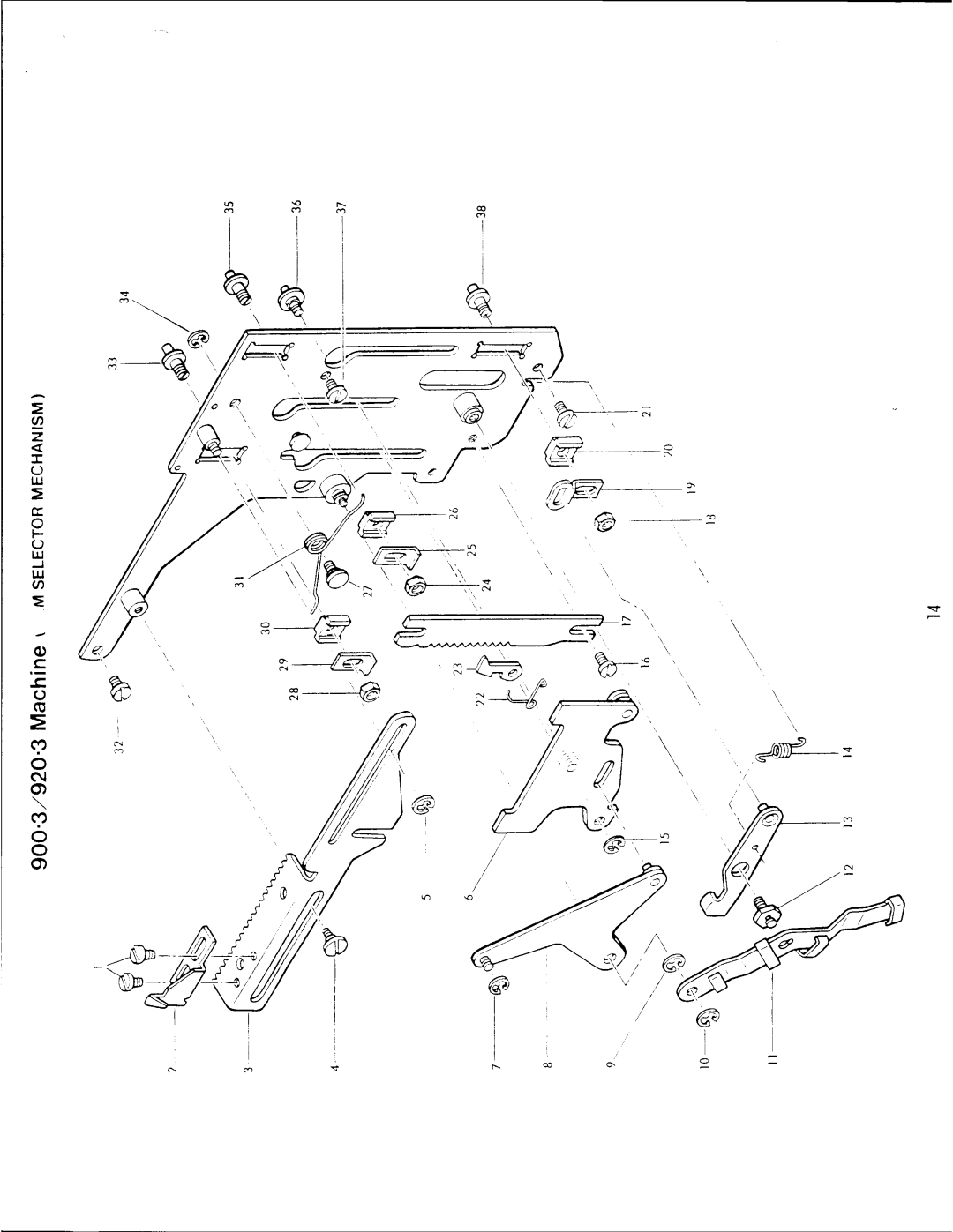 Singer 920-3, 900-3 manual 