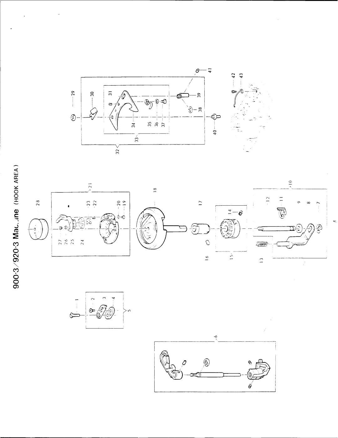 Singer 900-3, 920-3 manual 