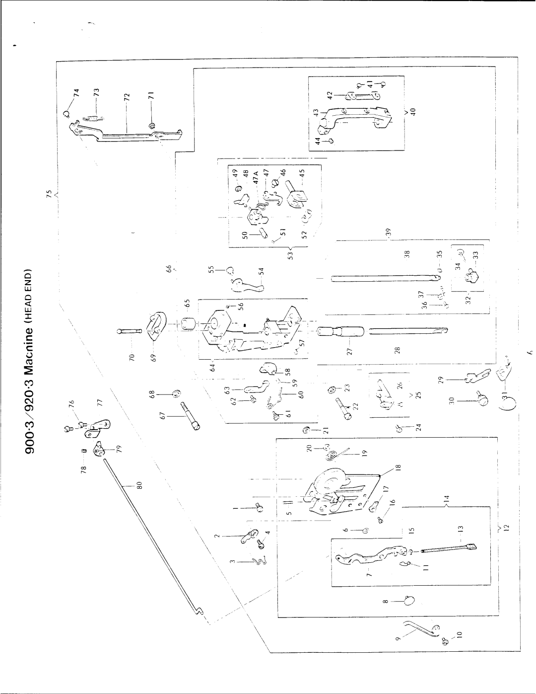 Singer 900-3, 920-3 manual 