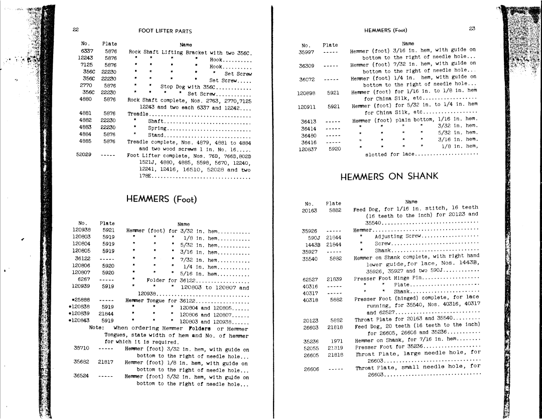 Singer 95-100, 95-80 manual 