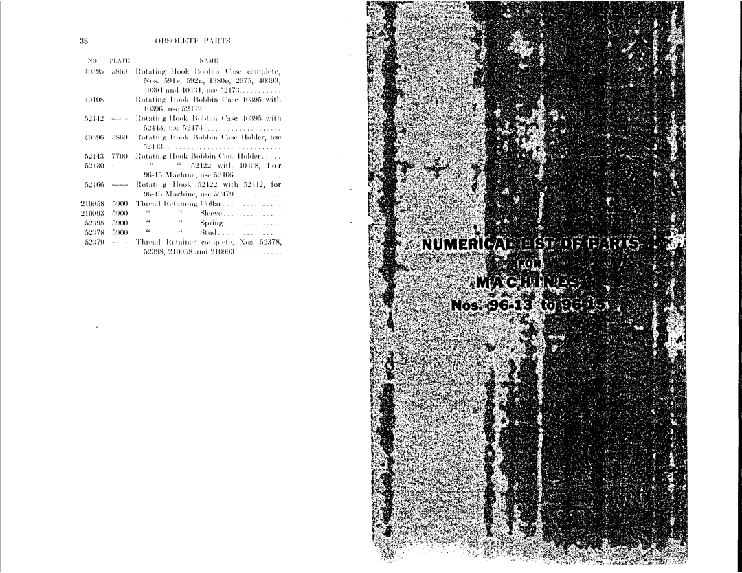 Singer 96-15, 96-13 manual 