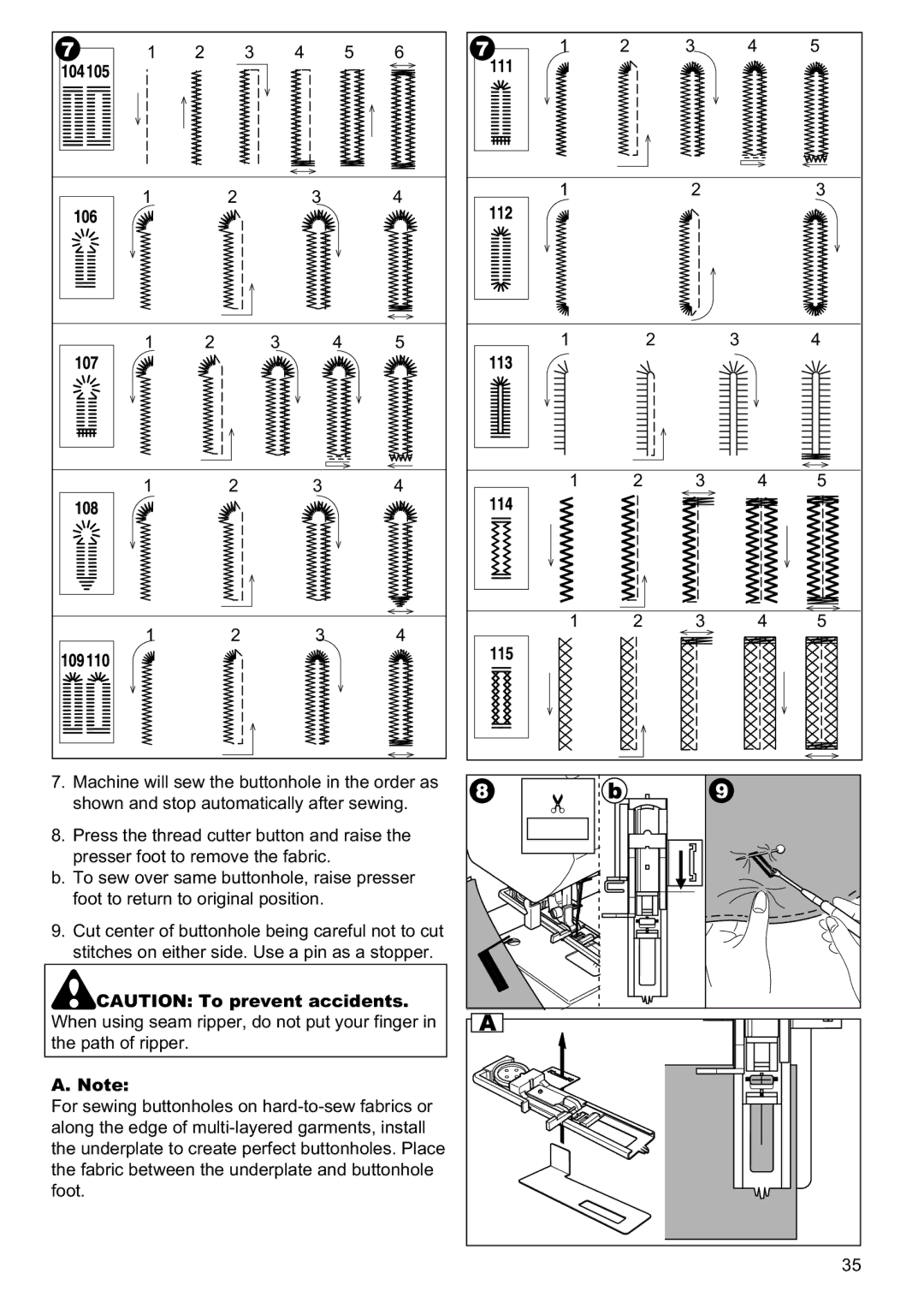 Singer 9960 instruction manual 