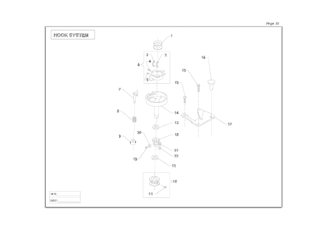 Singer HD 105, CG-550, HD 102 manual 