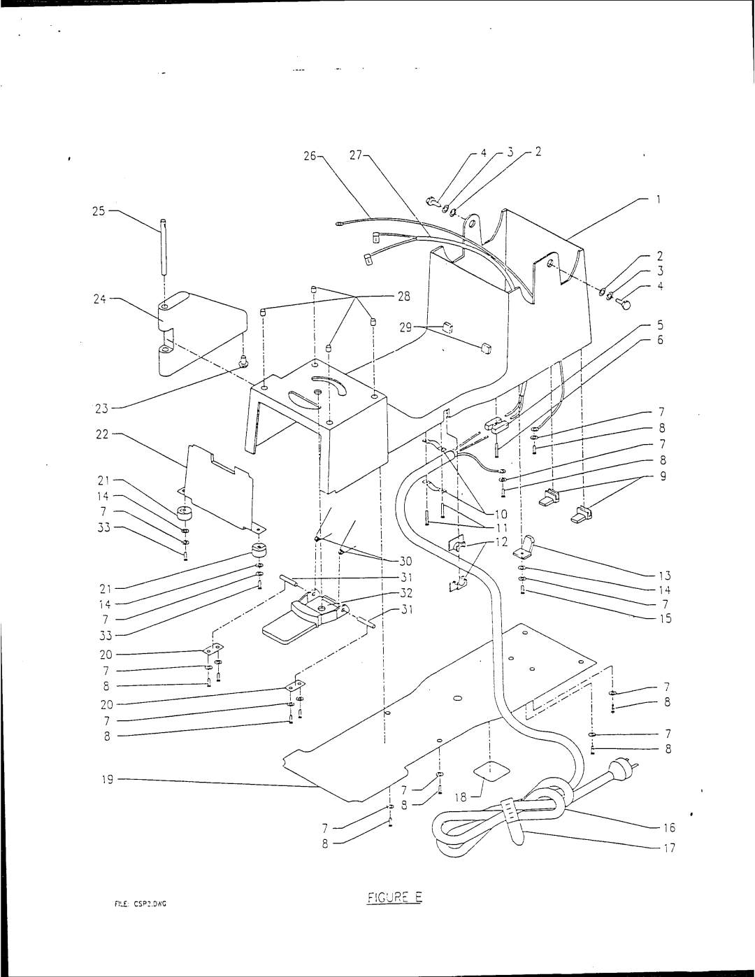 Singer CSP1 manual 