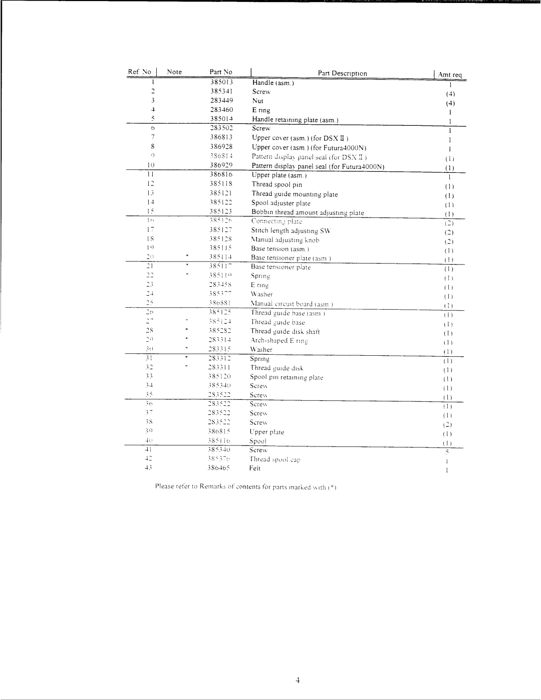Singer DSXII manual 