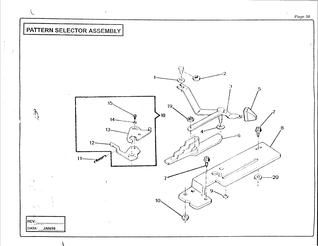 Singer FM17, CM17, FM22, 57825, 5825, 5830, 5838, SM14 manual 