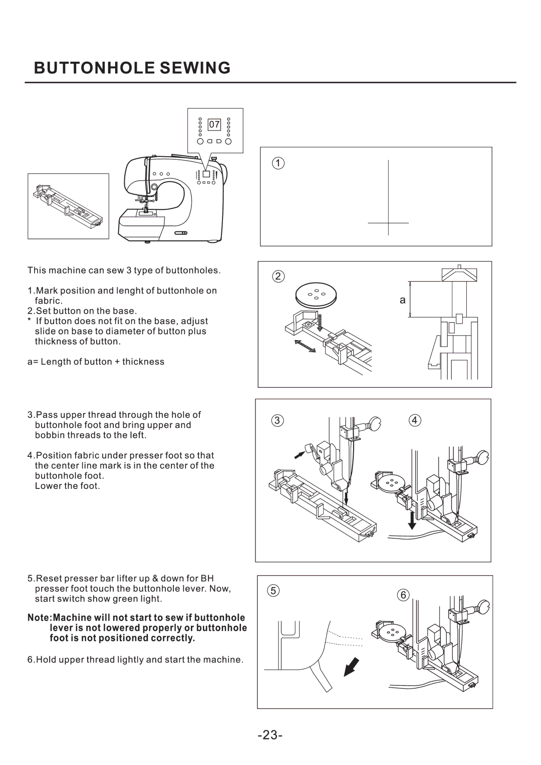 Singer FW75 manual 