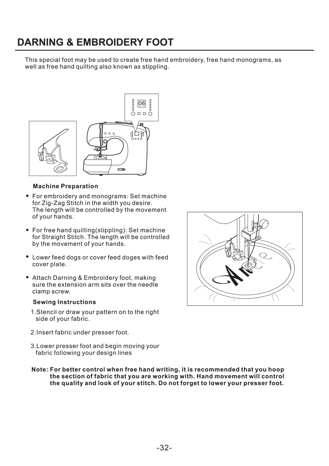 Singer FW75 manual 