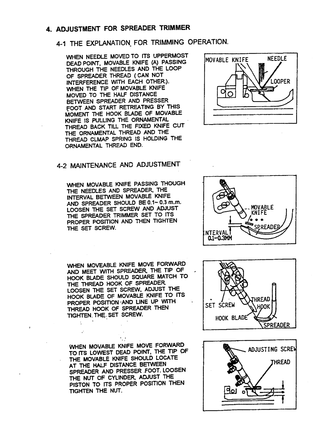 Singer ST-1, UT-1 instruction manual 