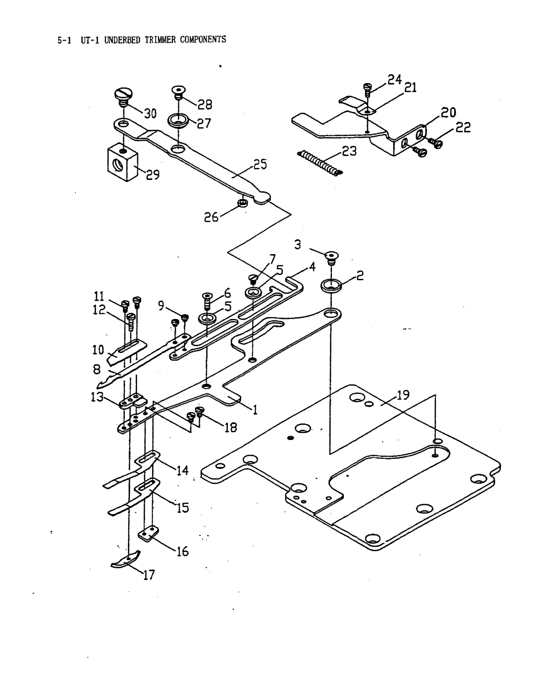 Singer ST-1, UT-1 instruction manual 