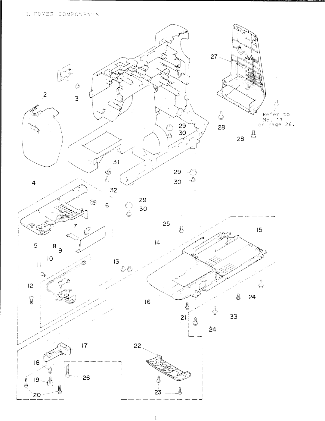 Singer XL-10, CXL manual 