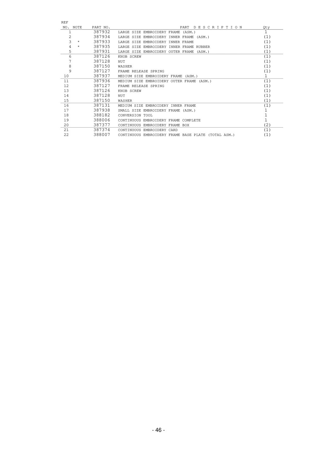 Singer XL-5000 manual 387932 