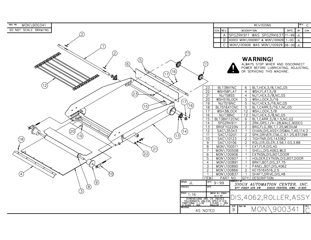 Sioux Tools 2050 manual 