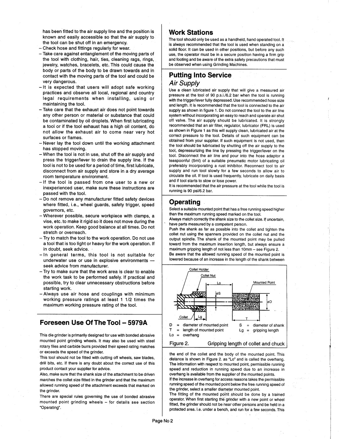 Sioux Tools 5979A manual 