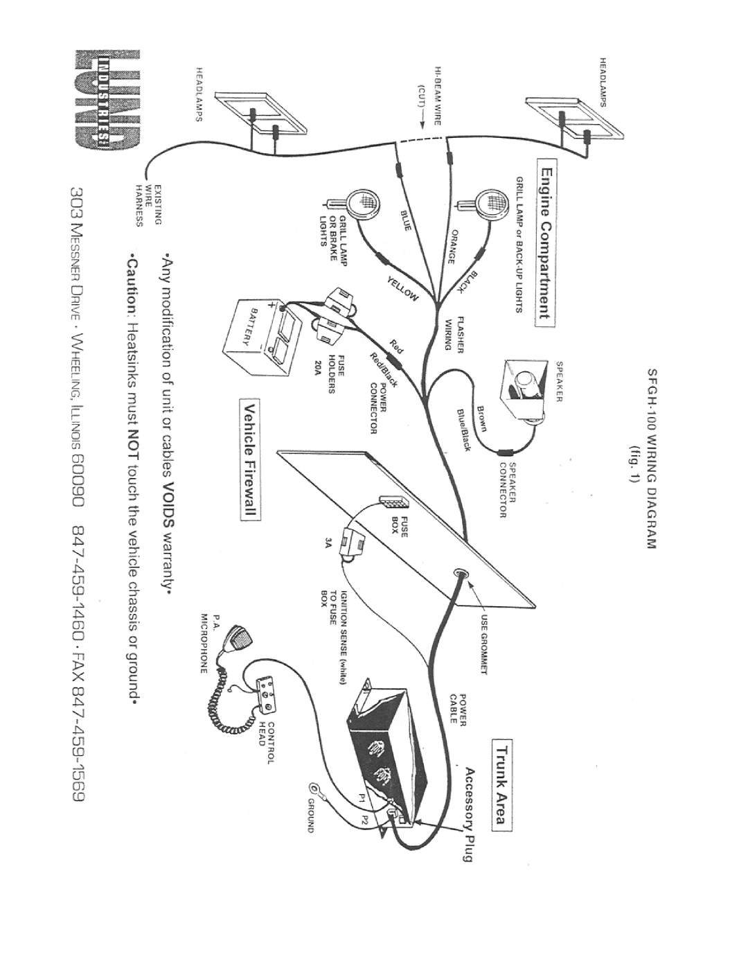 Siren Players SFGH-100 manual 