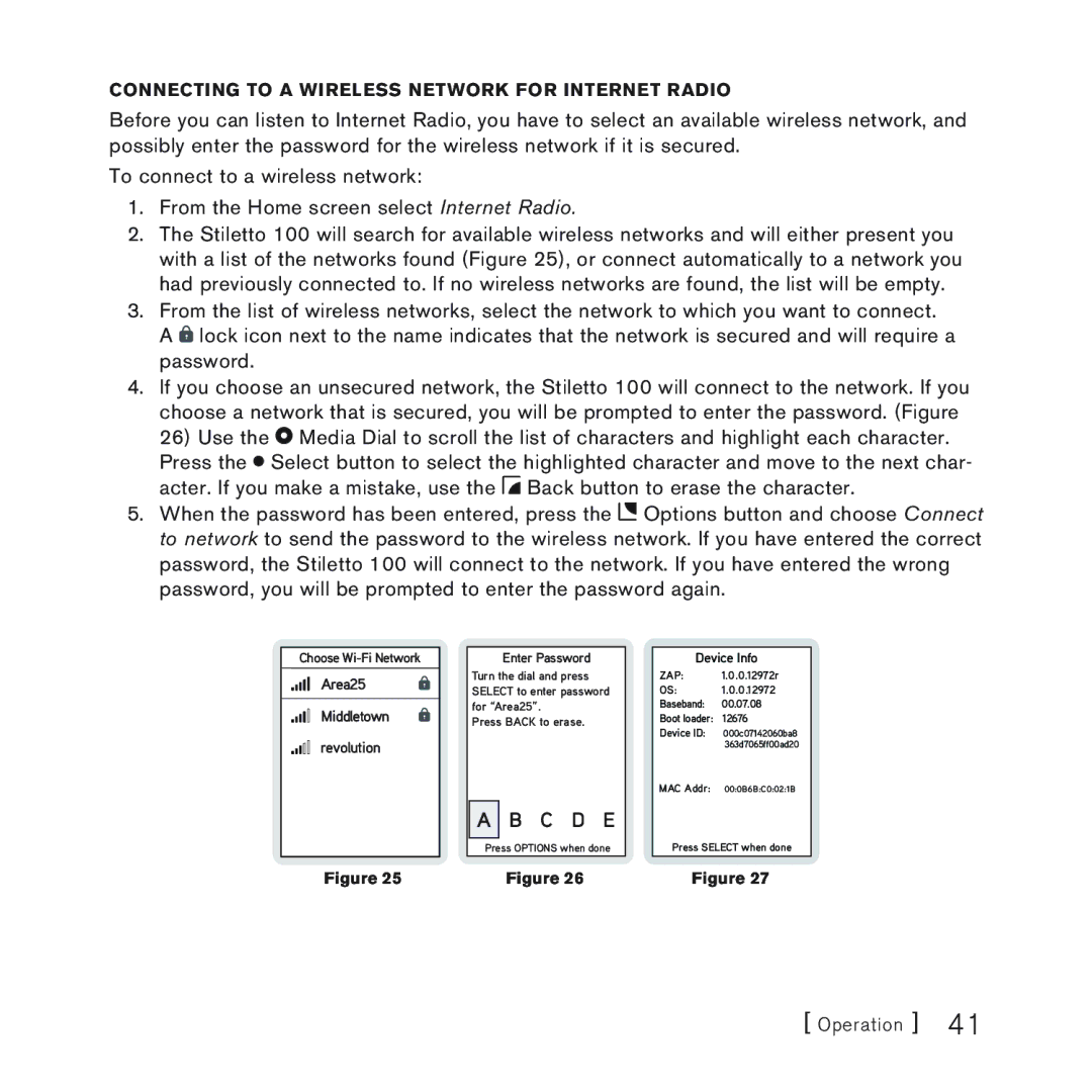 Sirius Satellite Radio 100 manual D E 