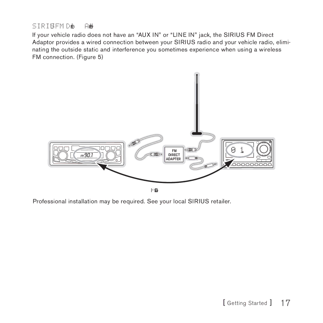 Sirius Satellite Radio 4 manual 90.1 