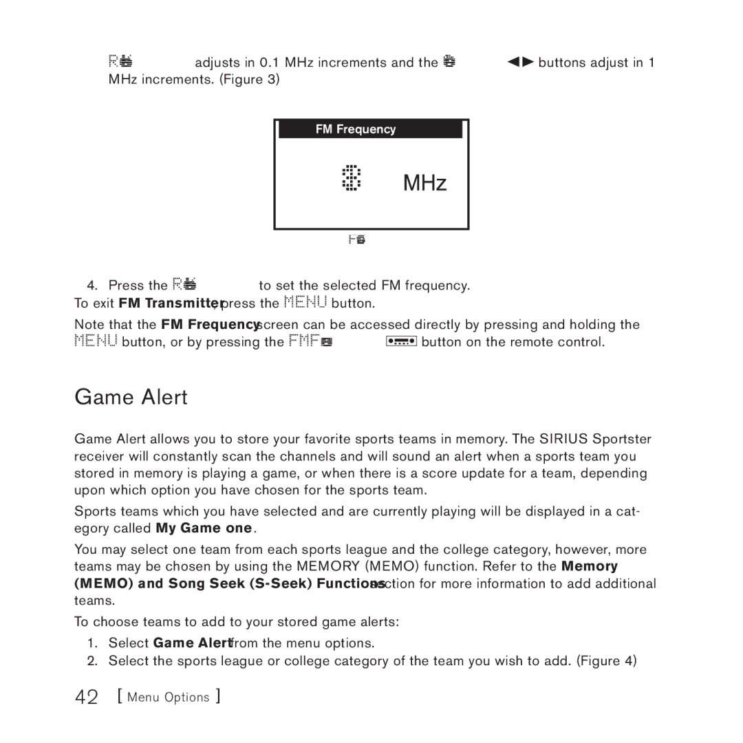 Sirius Satellite Radio 4 manual 88.1 