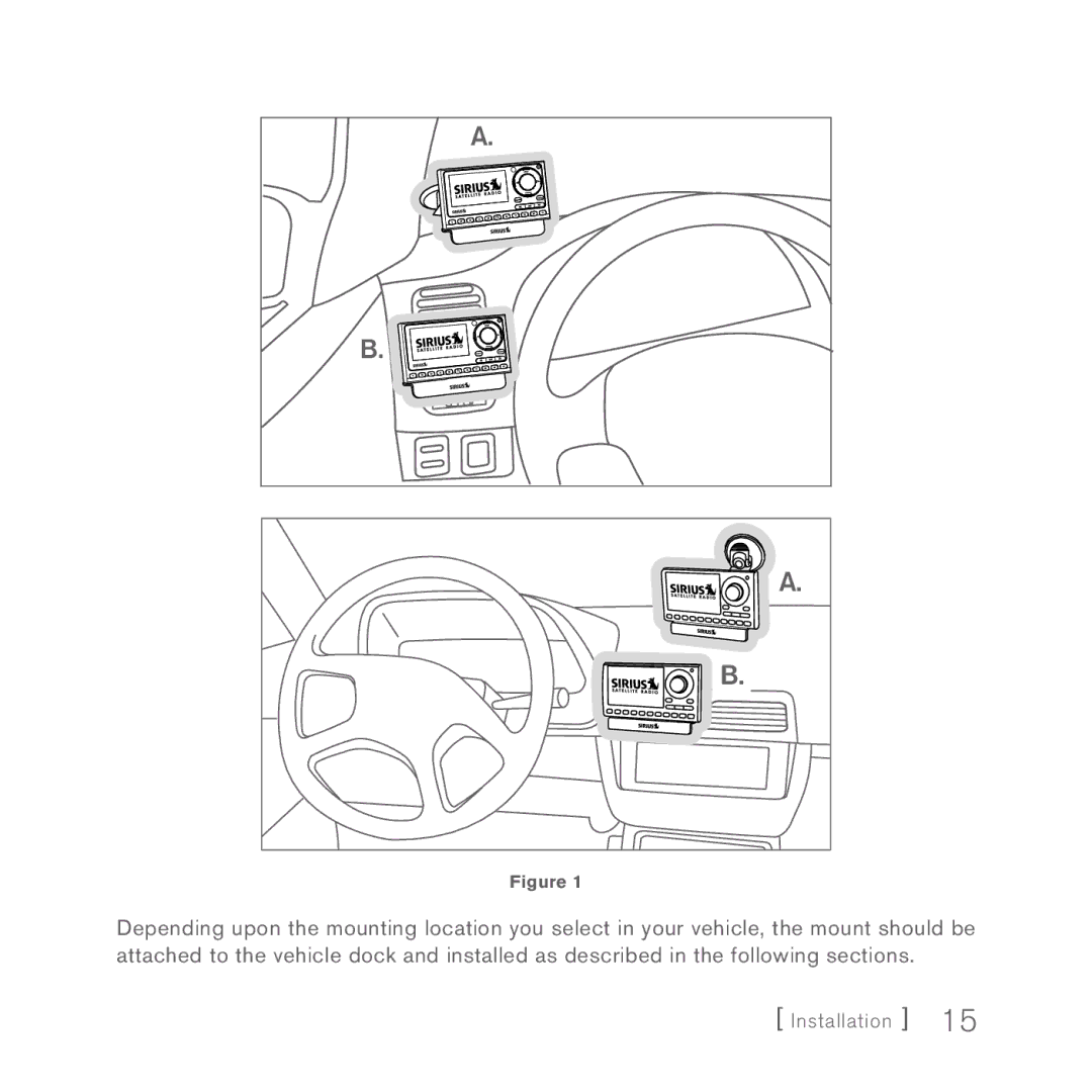 Sirius Satellite Radio 5 manual Installation 