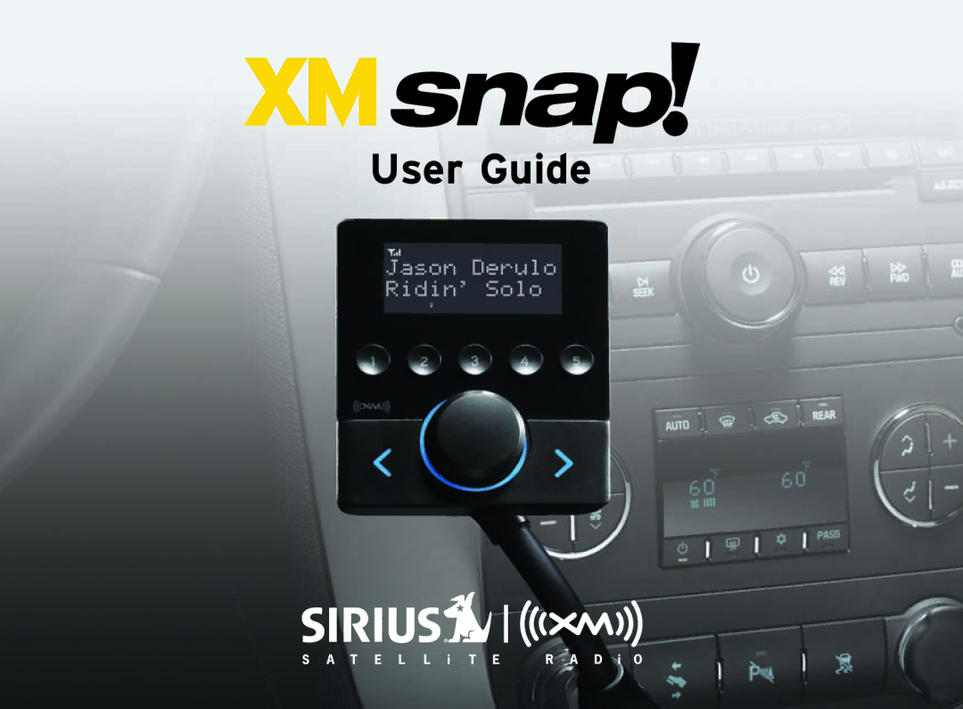 Sirius Satellite Radio 8840 manual User Guide 