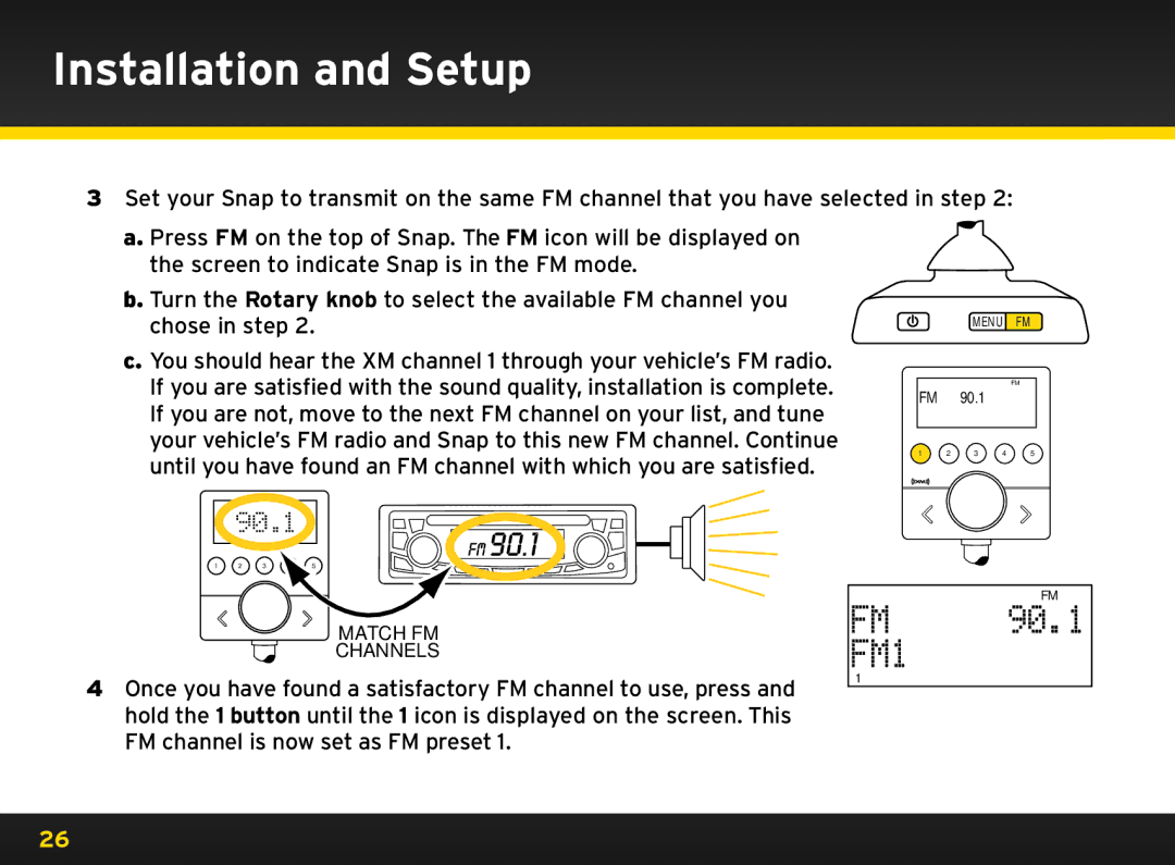 Sirius Satellite Radio 8840 manual 90.1 