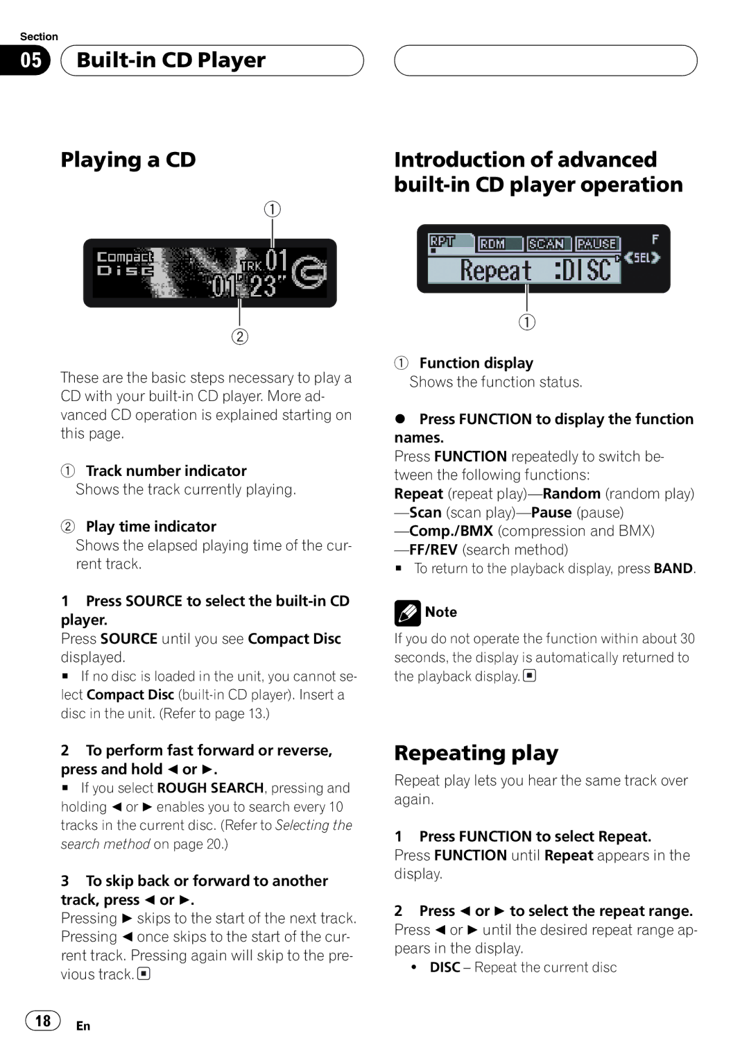 Sirius Satellite Radio DEH-P6700MP operation manual 