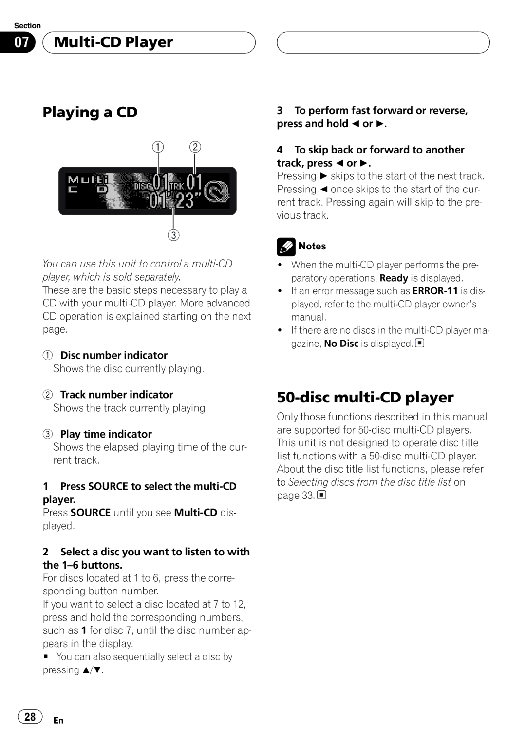 Sirius Satellite Radio DEH-P6700MP operation manual 