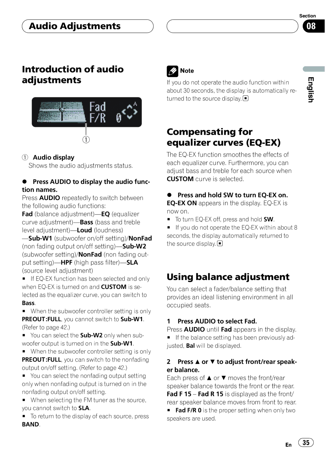 Sirius Satellite Radio DEH-P6700MP operation manual 