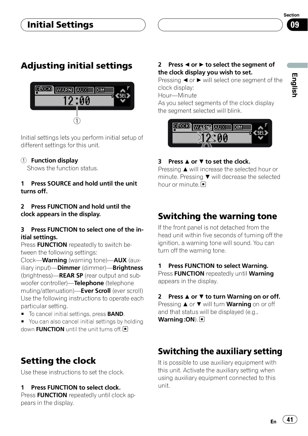 Sirius Satellite Radio DEH-P6700MP operation manual 